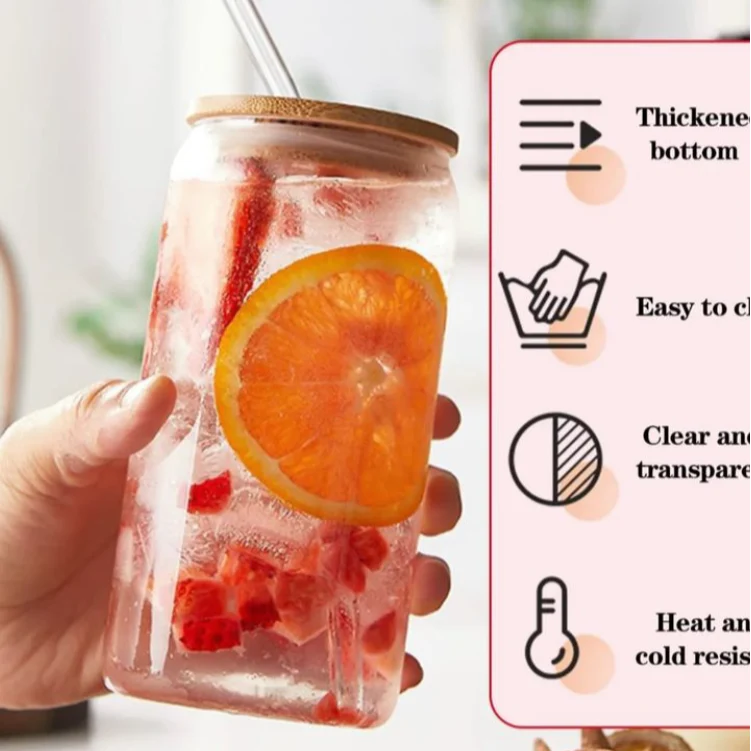 Mason Jar (500ml) with a Wooden Top Mason Jar (500ml) with a Wooden Top - Image 2