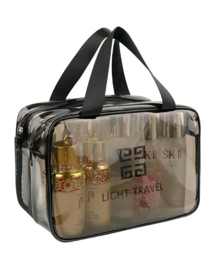 Matrix Elegant Double-Zip Toiletry Bag