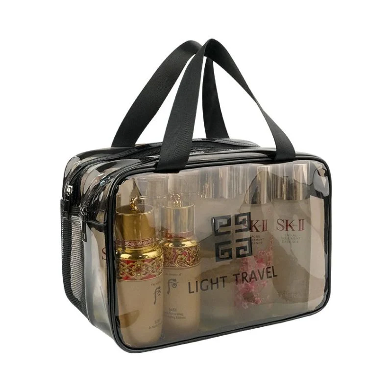 Matrix Elegant Double-Zip Toiletry Bag Matrix Elegant Double-Zip Toiletry Bag - Image 2