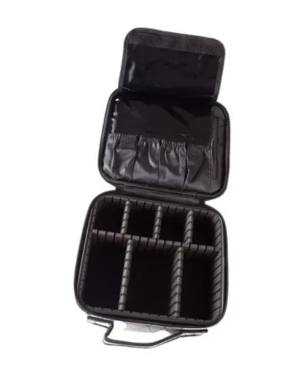 White Travel Vanity Bag for Cosmetics