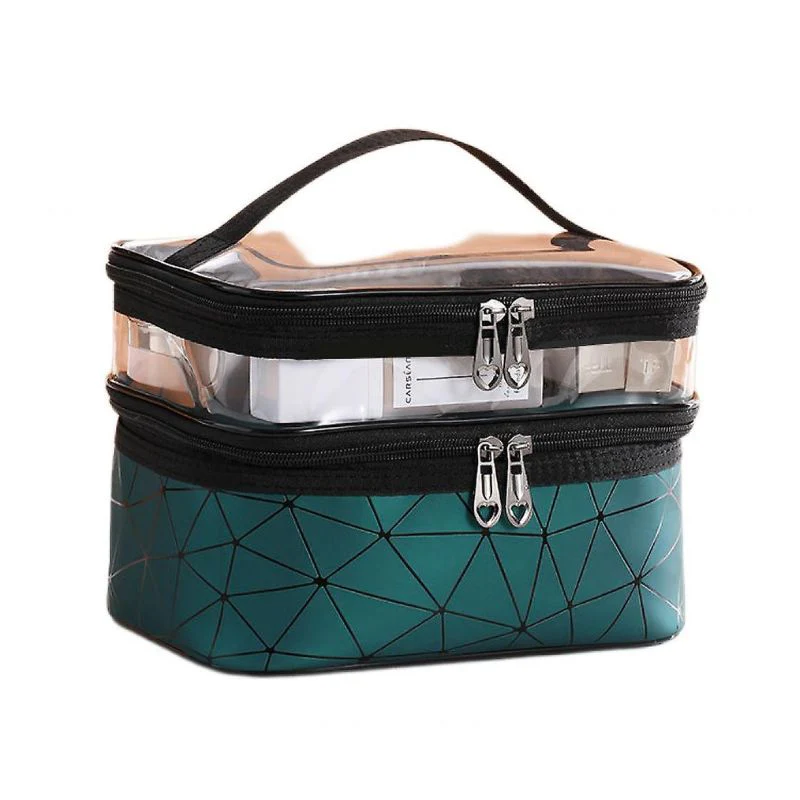 Dual Compartment Cosmetic Bag Dual Compartment Cosmetic Bag - Image 2
