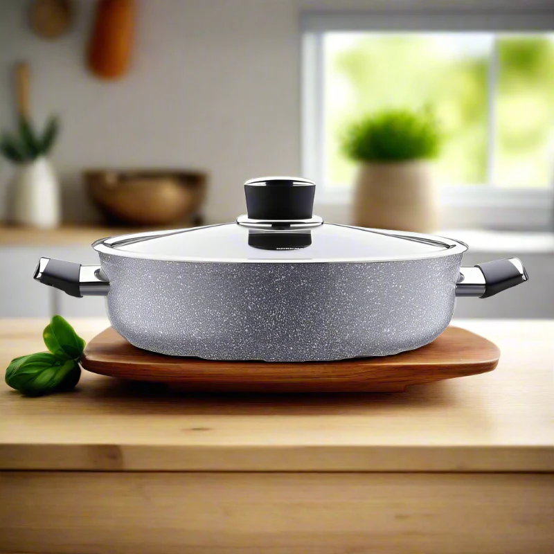 Low Casserole from Korkmaz Palma – 28 cm Low Casserole from Korkmaz Palma - 28 cm - Image 2