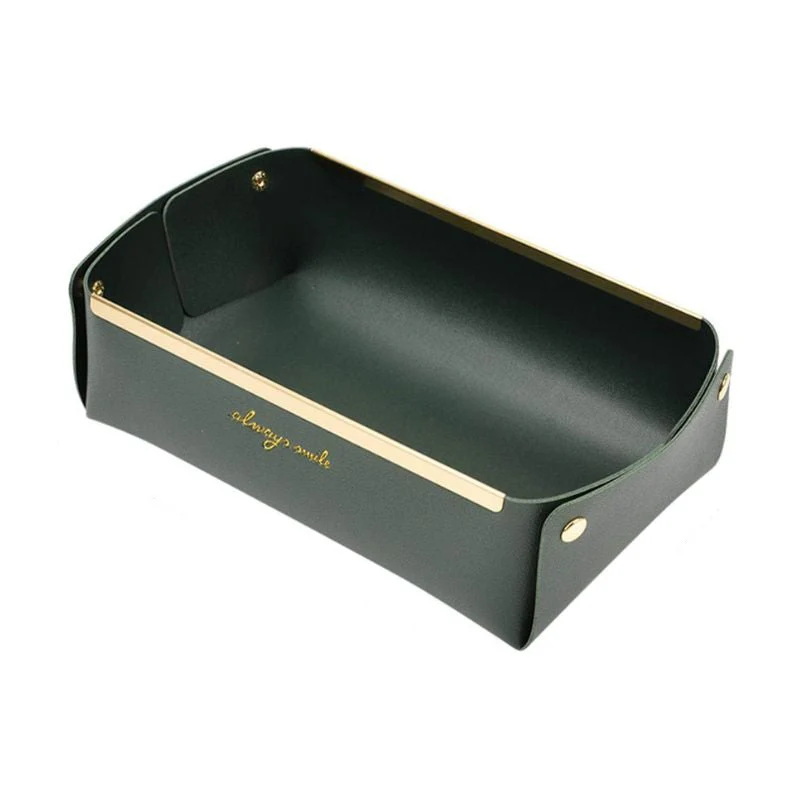 Elegant Leather Beauty Tray Elegant Leather Beauty Tray - Image 3