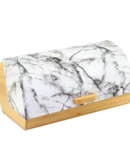 White Bamboo Bread Keeper White Bamboo Bread Keeper