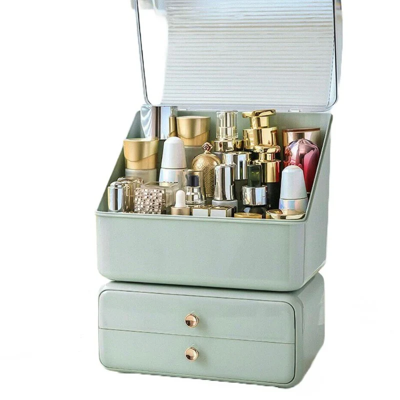 Twin Drawer Makeup Organizer Twin Drawer Makeup Organizer - Image 4