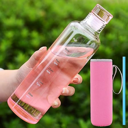 Transparent Design 1000 ML Colored Glass Bottle Transparent Design 1000 ML Colored Glass Bottle - Image 4