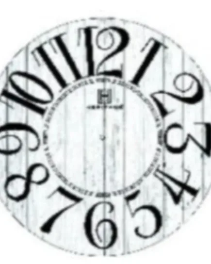 White Finish Heritage Ocean Wall Clock