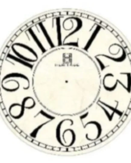 Cream-Colored Heritage Ocean Wall Clock