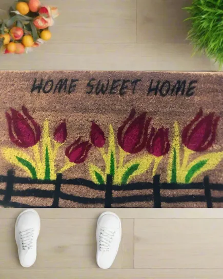 Touchwood Welcome Mat: Home, Sweet Home