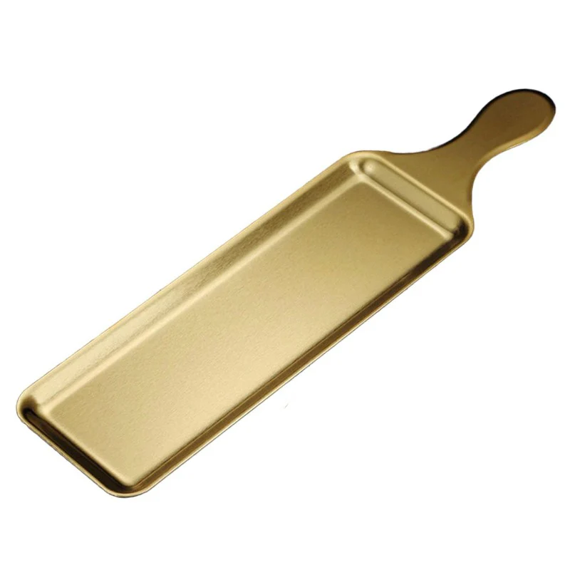 Mason Jar with Rustic Wooden Lid & Assorted Straw Collection Elegant Stainless Steel Serving Platter with 43 cm Gold Plating