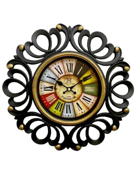 Heritage Flower Wall Clock
