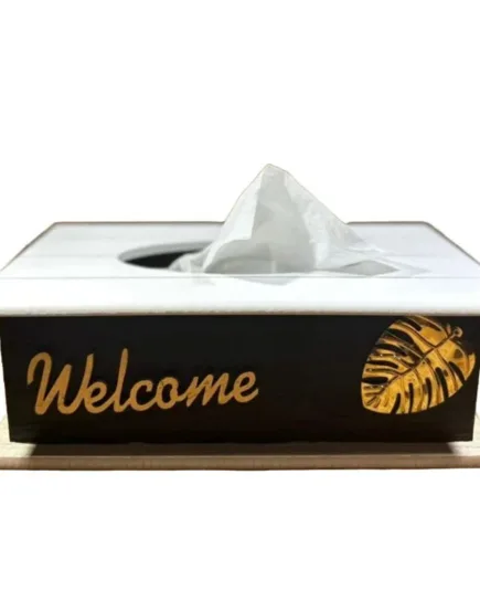 Decorative Wooden Tissue Box