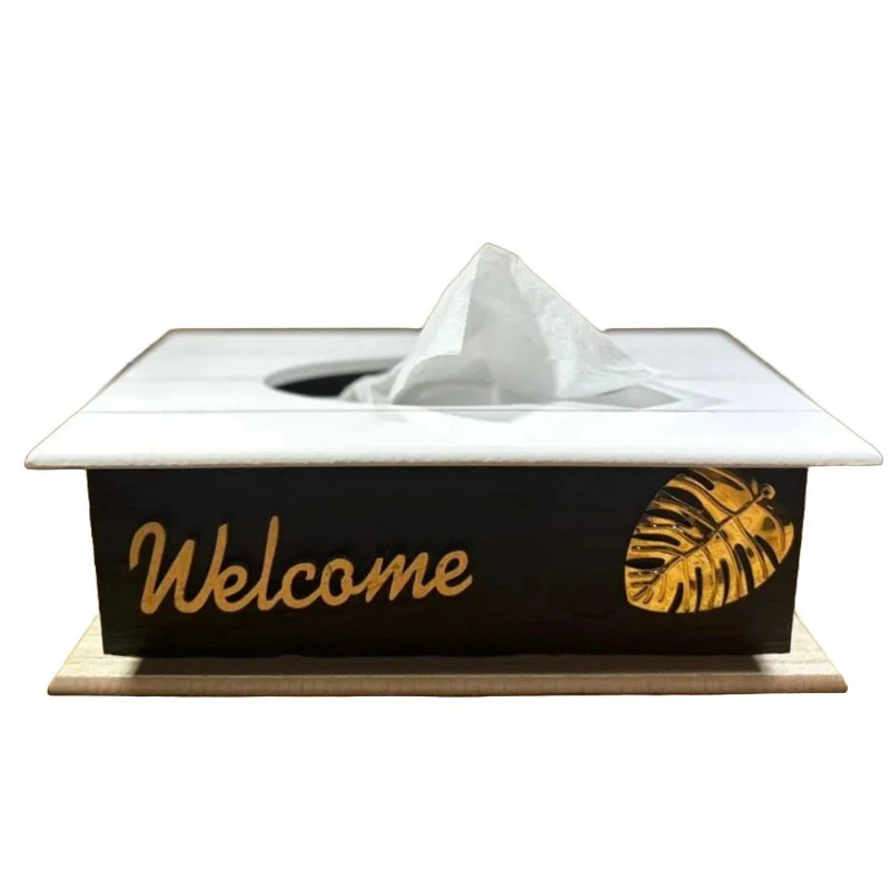 Decorative Wooden Tissue Box Decorative Wooden Tissue Box