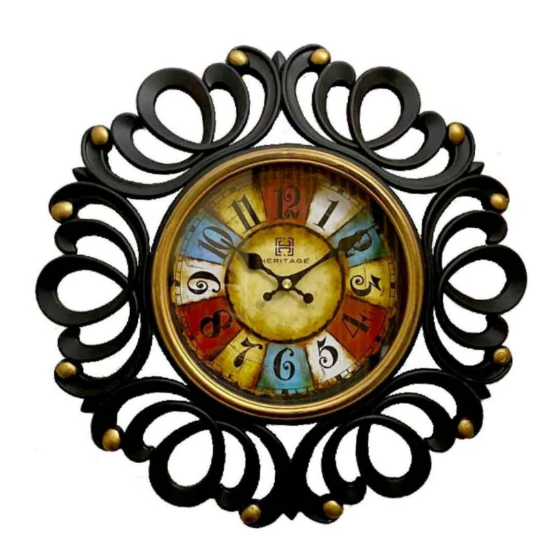 Heritage Flower Wall Clock Heritage Flower Wall Clock