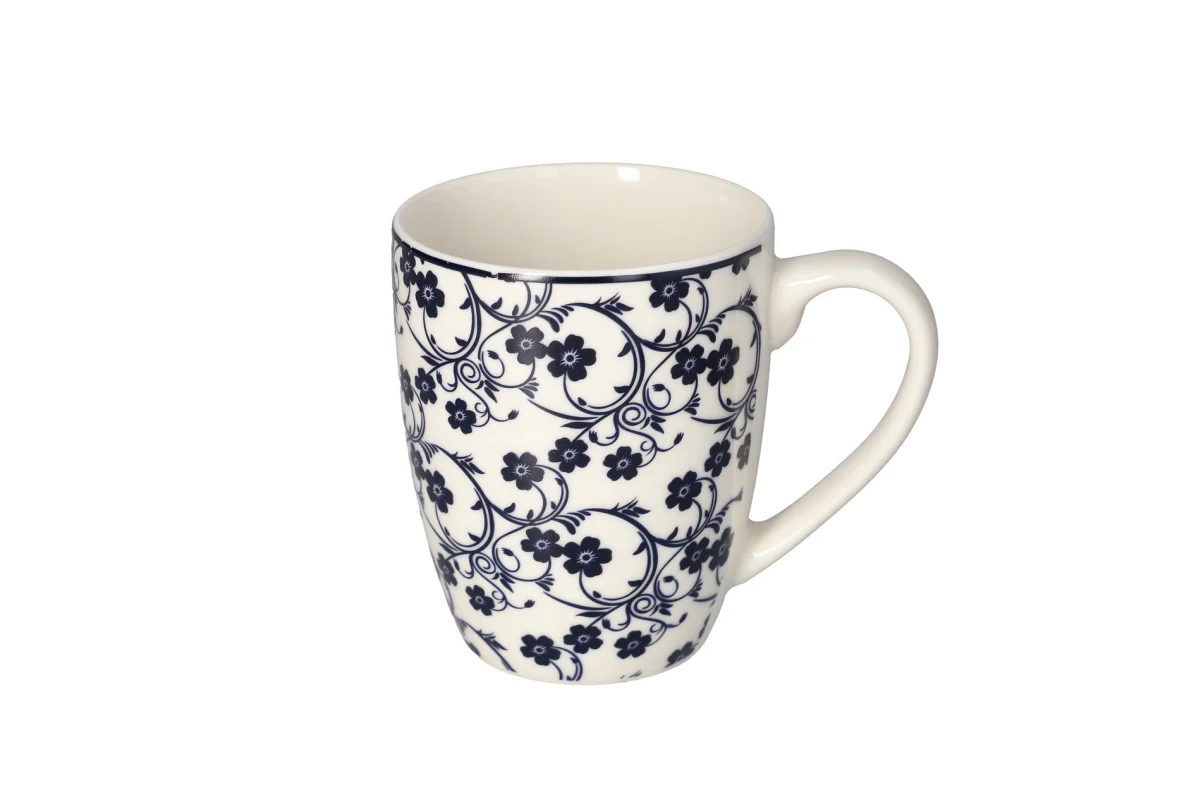 Floral Porcelain 400ML Coffee Mug 12cm Floral Porcelain 400ML Coffee Mug 12cm