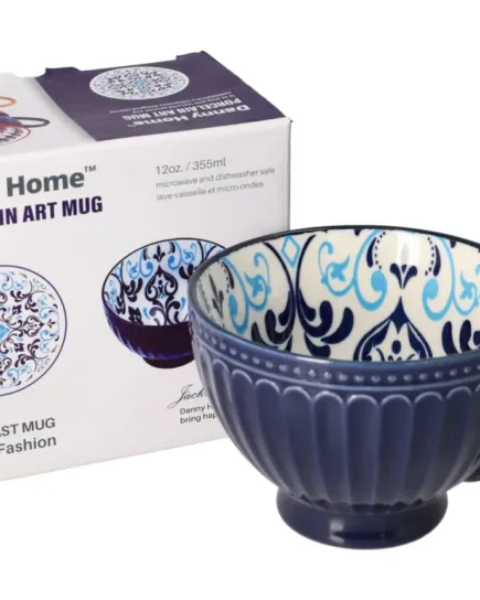 Santorini Ceramic Breakfast Mug