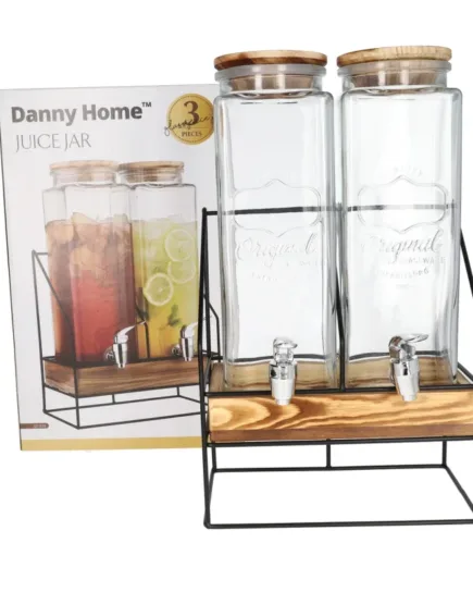 Beverage Jars with Tap & 2 Bases 2340ml