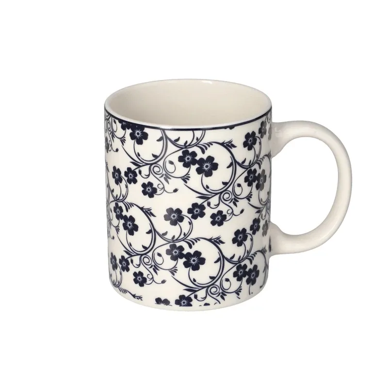 Floral Porcelain 400ML Coffee Mug 12cm