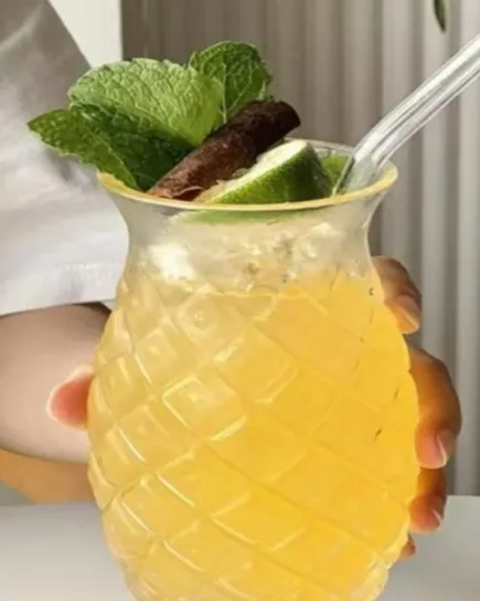 Pineapple Cocktail Glass