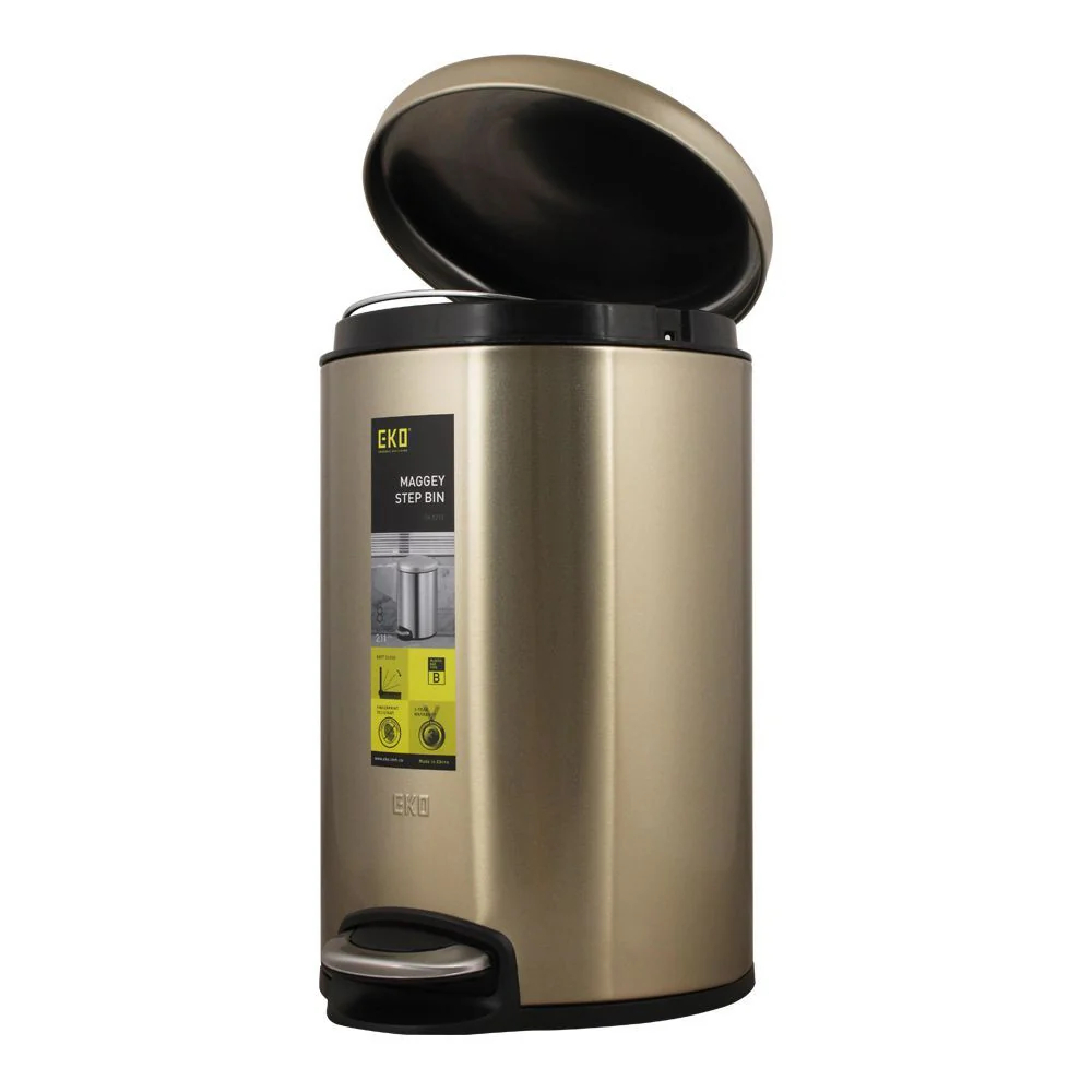 Eko Step Bin 5L Gold Maggy Eko Step Bin 5L Gold Maggy - Image 2