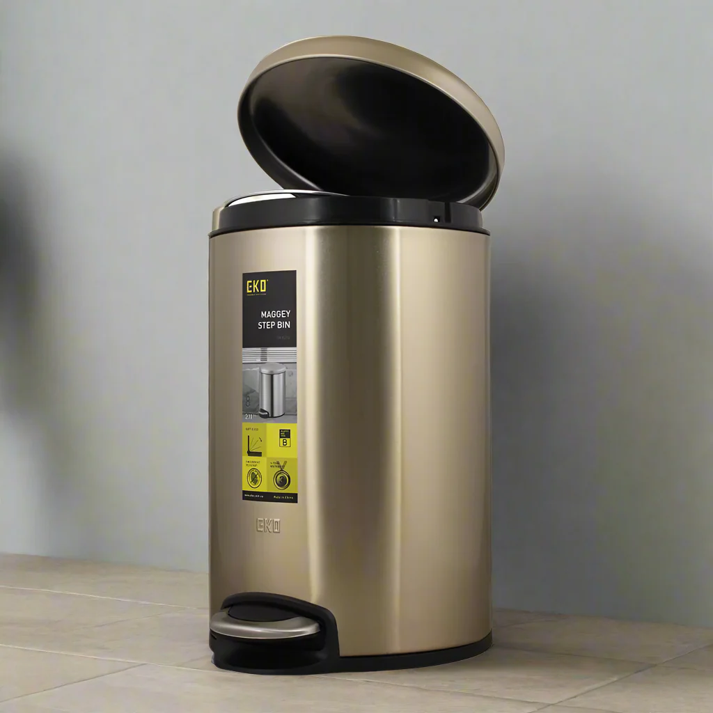 Eko Step Bin 5L Gold Maggy Eko Step Bin 5L Gold Maggy - Image 3