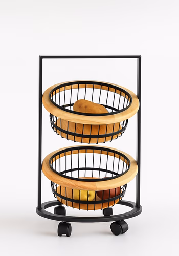 Portable Luxury Onion Basket 2-Steps