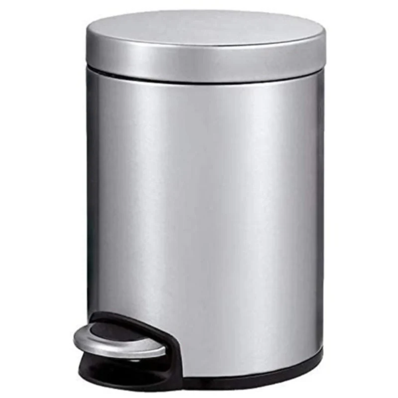 Eko Serene Step Bin 5 Liter Silver