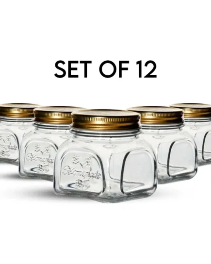 Set of 12 Pasabahce Glass Jar 300ml Set of 12 Pasabahce Glass Jar 300ml