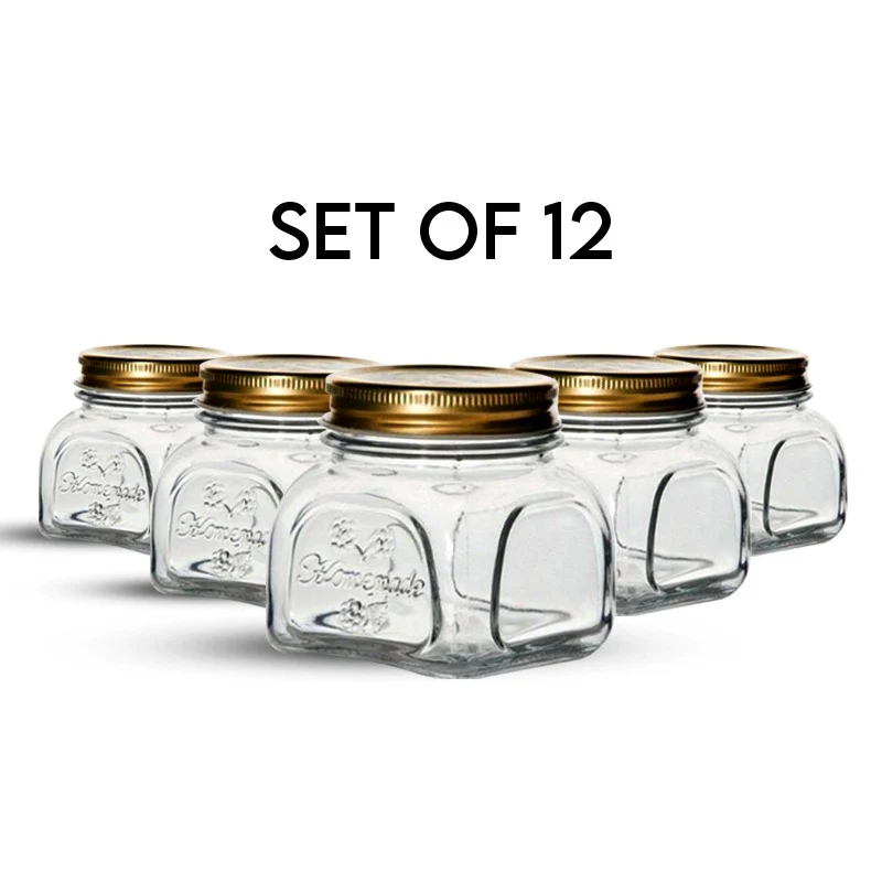 Set of 12 Pasabahce Glass Jar 300ml Set of 12 Pasabahce Glass Jar 300ml