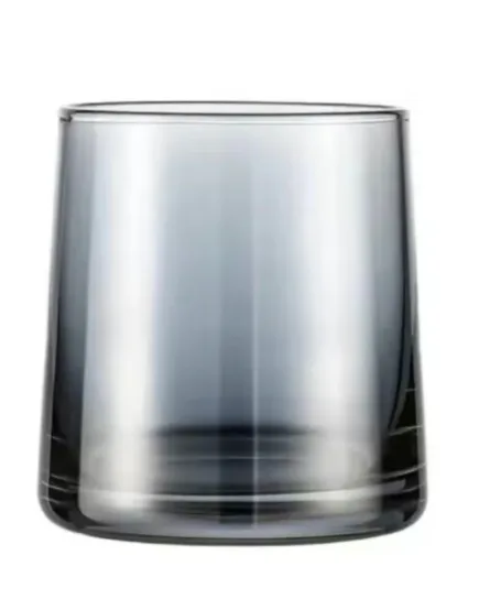 Borosilicate Drinking Glass Grey 270ml (Set of 6)