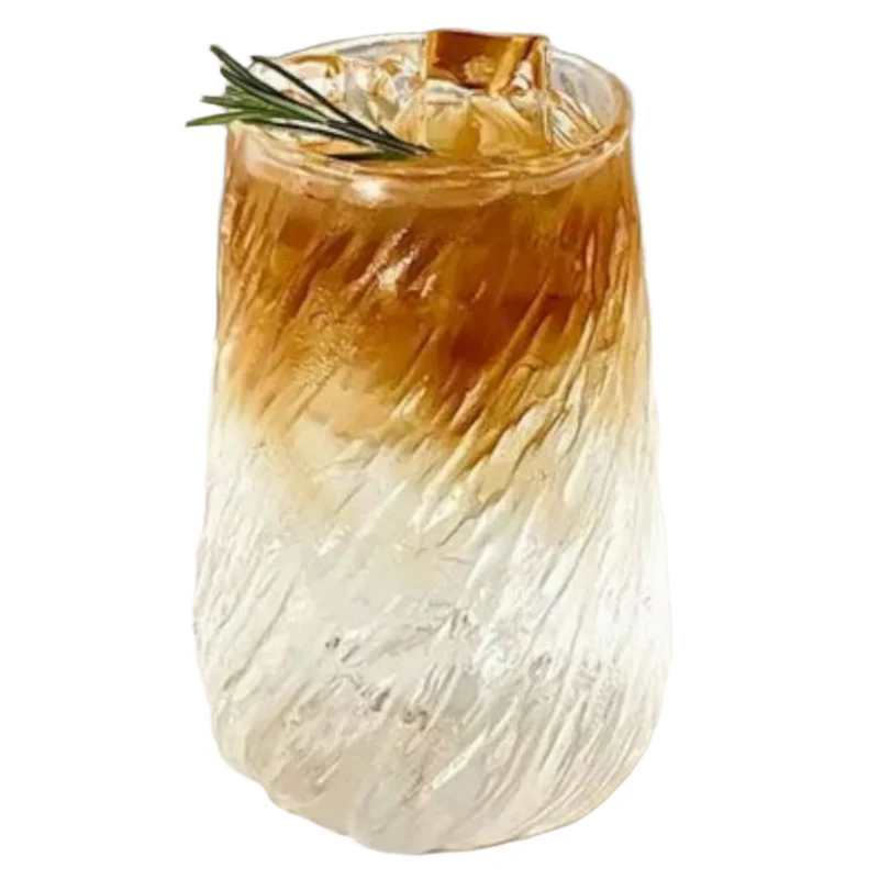 Iced Coffee Borosilicate Glass 400ml Frosty Iced Coffee Glass 400ml