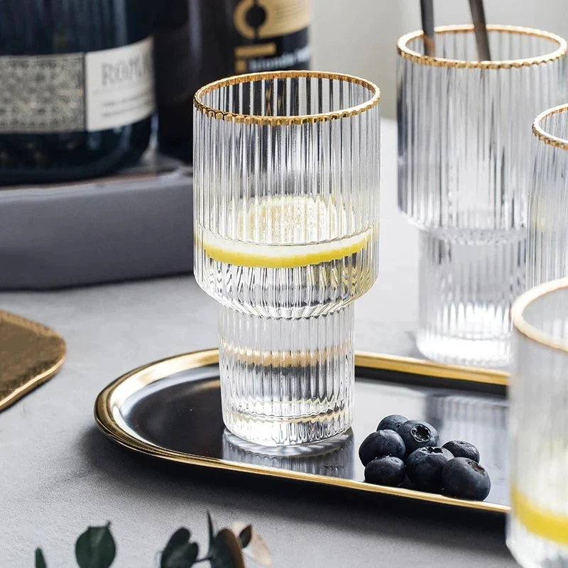 Vintage Optic 5 Piece Decanter Set Vintage Optic 5 Piece Decanter Set - Image 2