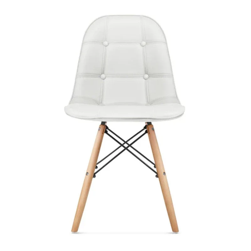 Dining & Room Chair White Leather