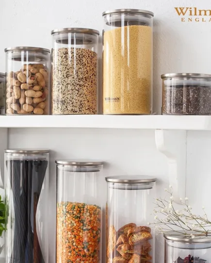 Glass Jar With Lid 1100ml