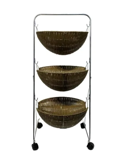 3 Tier Fruit Trolley