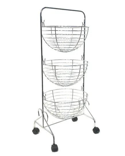 3 Tier Fruit Trolley