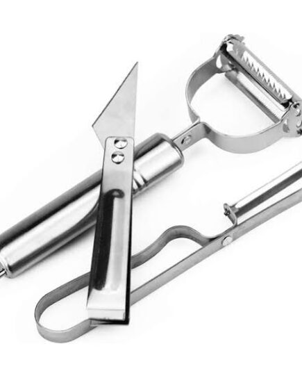 3-in-1 Stainless Steel Vegetable & Fruit Peeler Set
