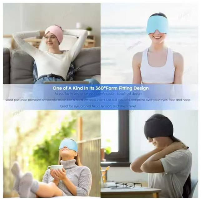 Headache Relief Cold Compression Mask Headache Relief Cold Compression Mask - Image 3