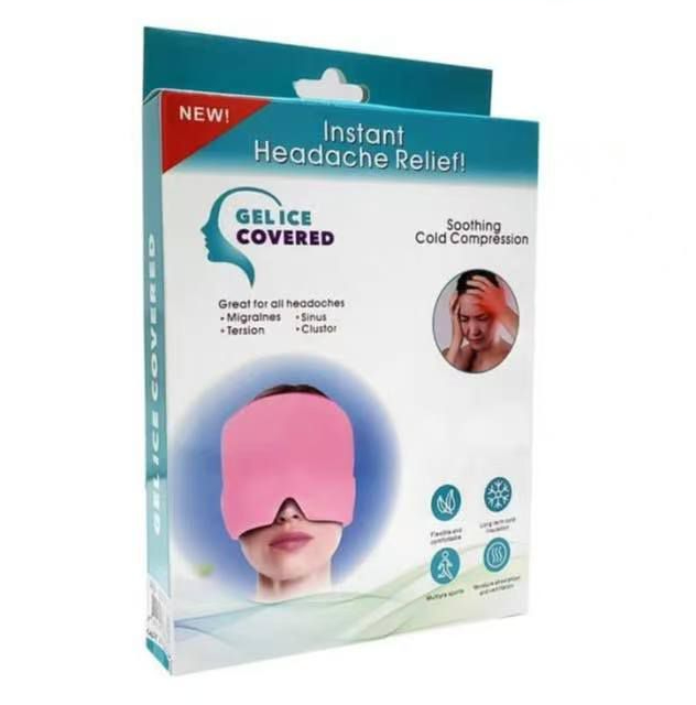 Headache Relief Cold Compression Mask Headache Relief Cold Compression Mask - Image 2