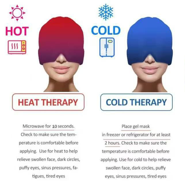 Headache Relief Cold Compression Mask Headache Relief Cold Compression Mask - Image 4