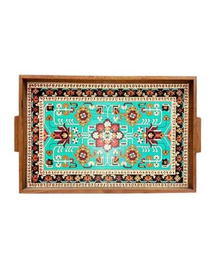 Wooden Rectangular Tray Large Serving