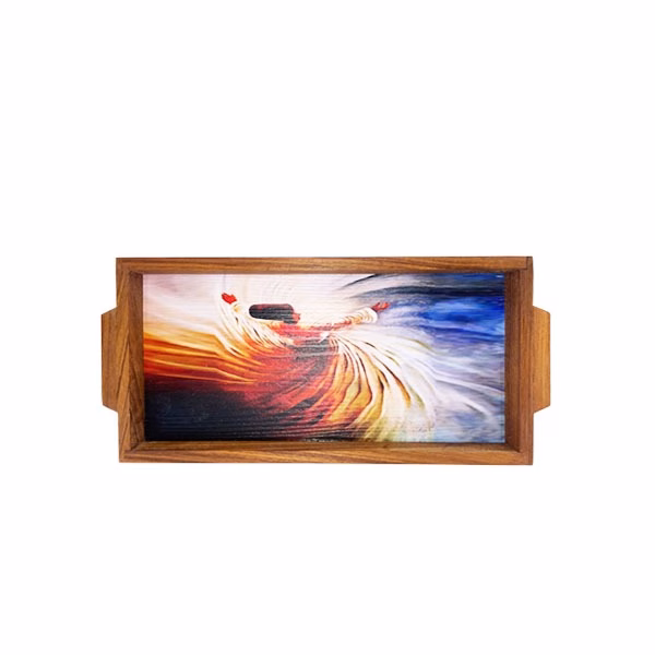 Wooden Rectangular Tray Mini Serving