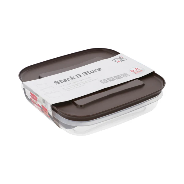 Transparent Storage Box 0.75 Ltr