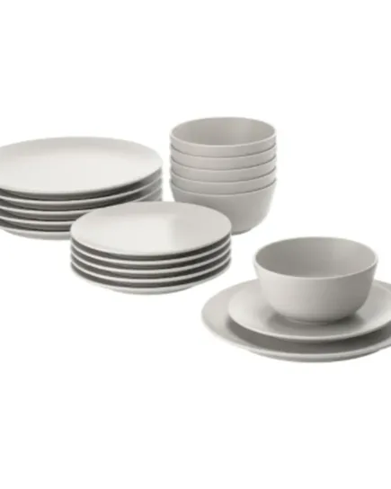Porcelain Dinner Set Grey 24 Pcs