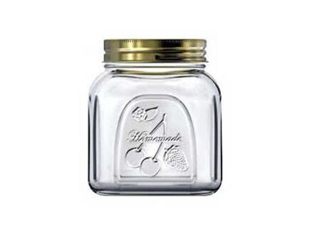 Pasabahce Fashionable Homemade Metal Cover Jar