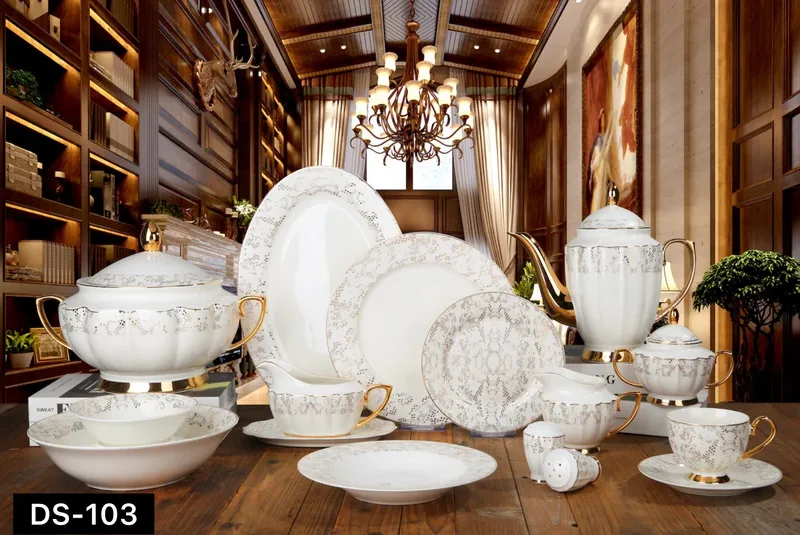 Johnson Bros-Inspired Dinner Set of 65 Pieces