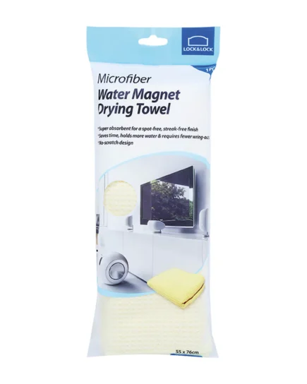 Microfiber Water Magnet Drying Towel 55*76Cm (F109 Cl01) Yellow