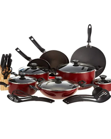 Prestige 25 Pcs Cook Set RED