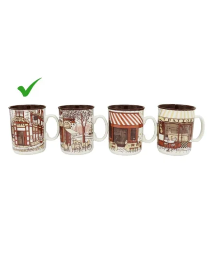 HERITAGE MUG COFFE SHOP 1PC 250 ML