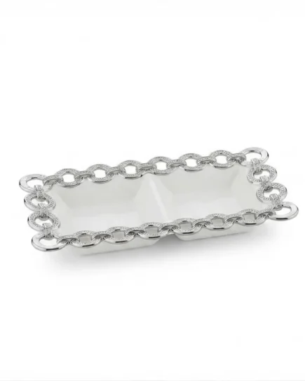 8.75″ Circle Edge Rect Platter (S)24c